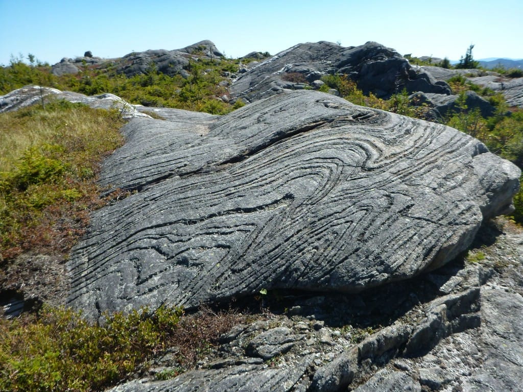 Rock on Parker Ridge