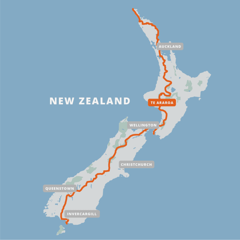 Te Araroa Hiking Map - FarOut