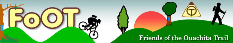 FoOT logo Letterhead Graphic Friends of the Ouachita Trail logo
