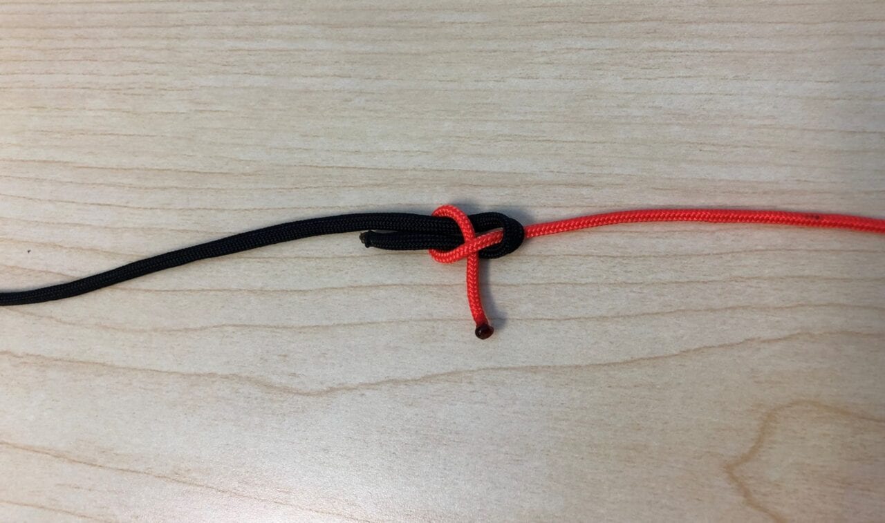 Useful Knots for Hikers The Sheet Bend Knot FarOut