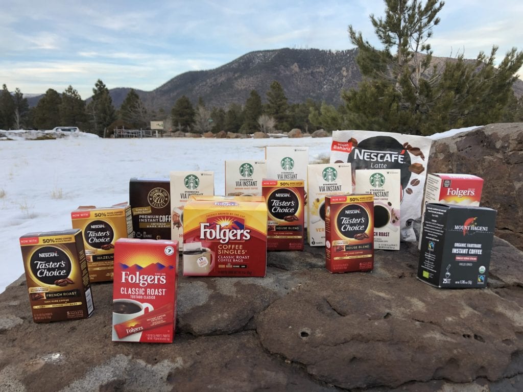 We taste-tested 10 different instant coffees and a few mocha mixes. Find out how they taste, how much they cost, and whether this is a good choice for your backpacking trip.