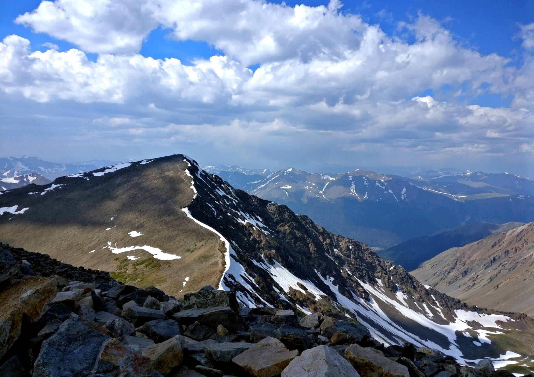 Grays Peak, Colorado along the Continental Divide Trail or CDT