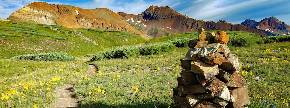 Colorado, USA | 485 miles | $19.99, Includes Bike Route

The Colorado Trail is a challenging and rewarding 485 mile experience that goes from Denver to Durango, passing through six National Forests and more.