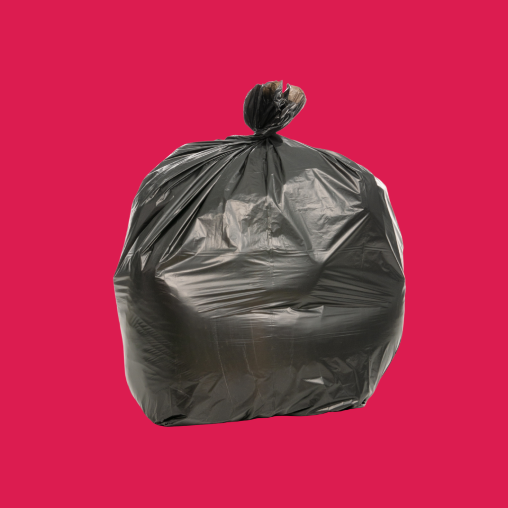A bag of trash
