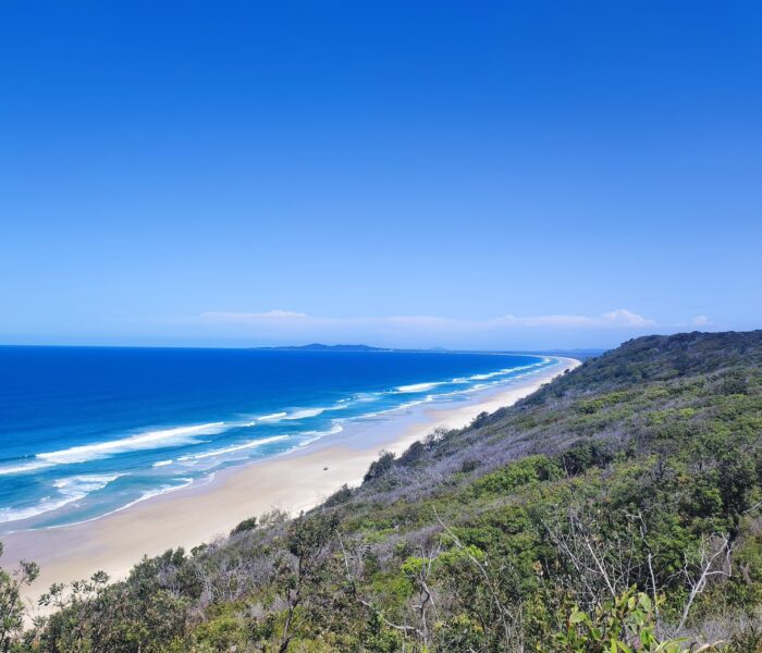 Cooloola_Great_Walk_3 a view of the beach on the Cooloola Great Walk
