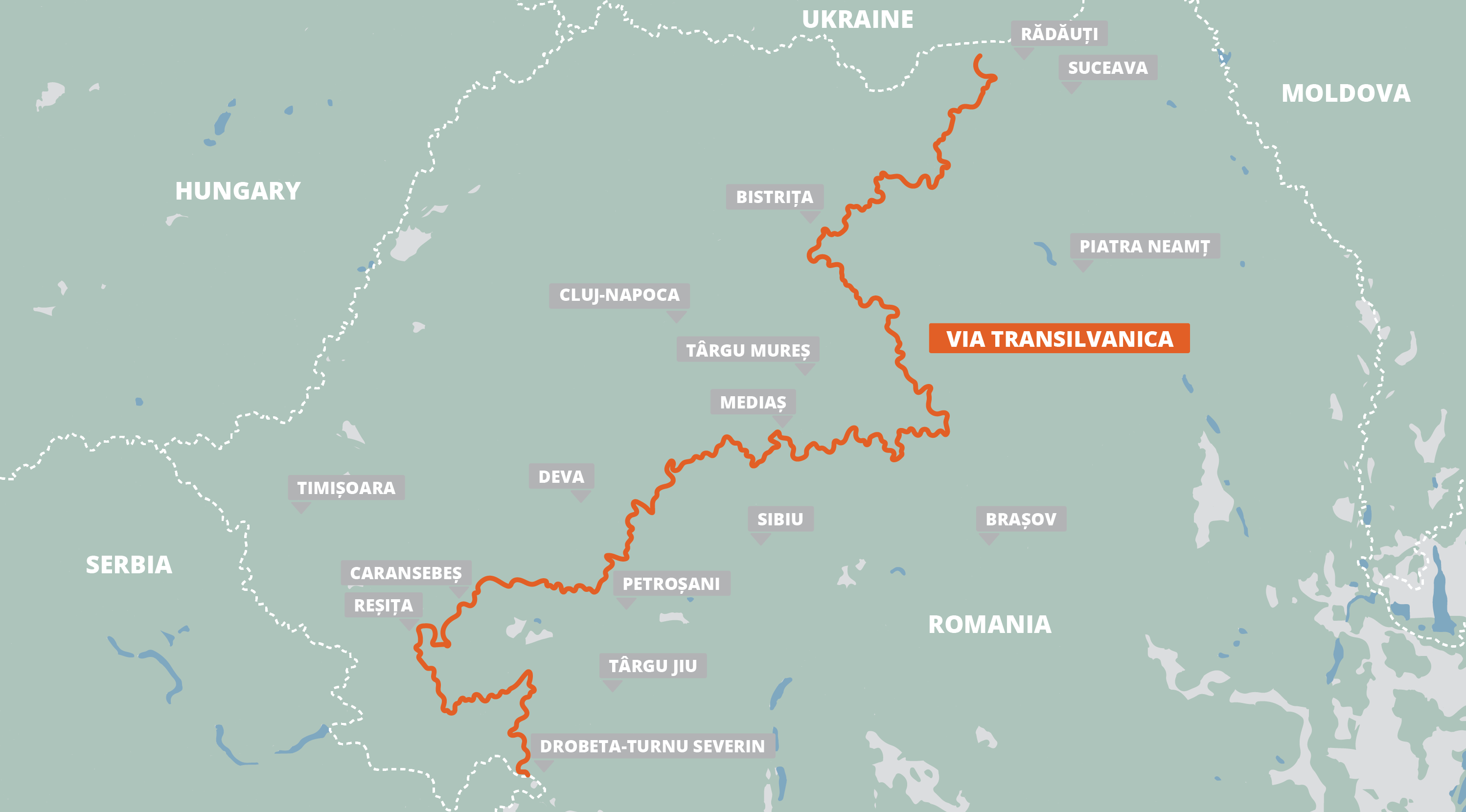 Via Transilvanica FarOut map