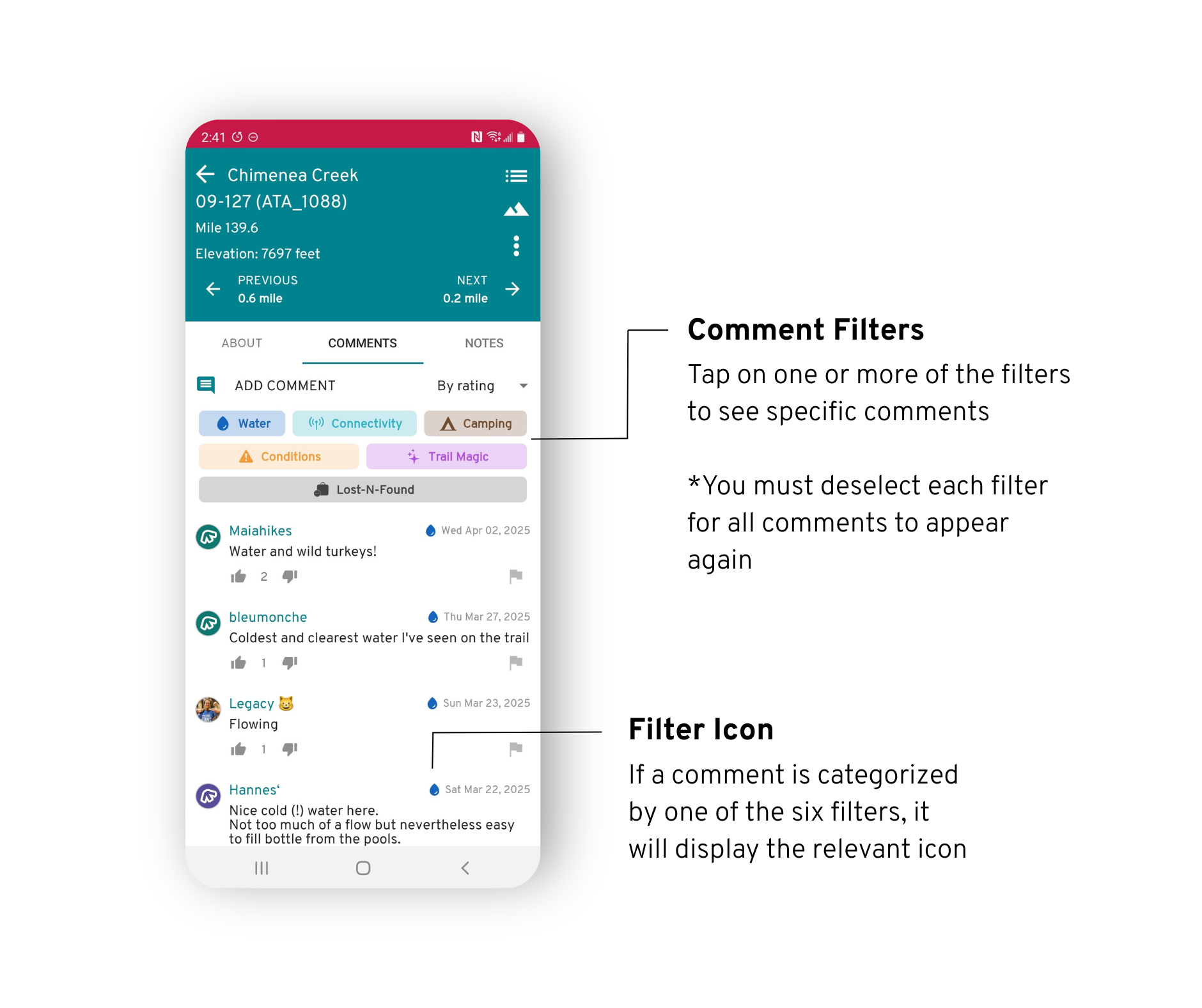 farout-android-comment-filtering FarOut Android screenshot of comment filtering feature