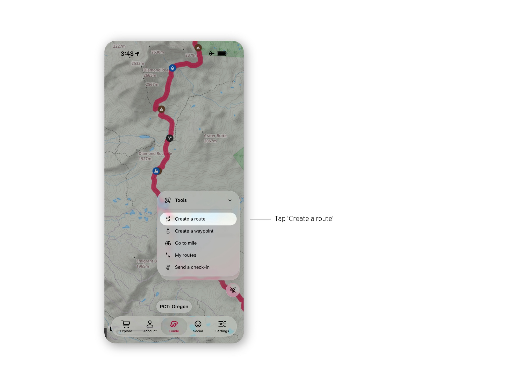 iOS26 how to - custom route create a route