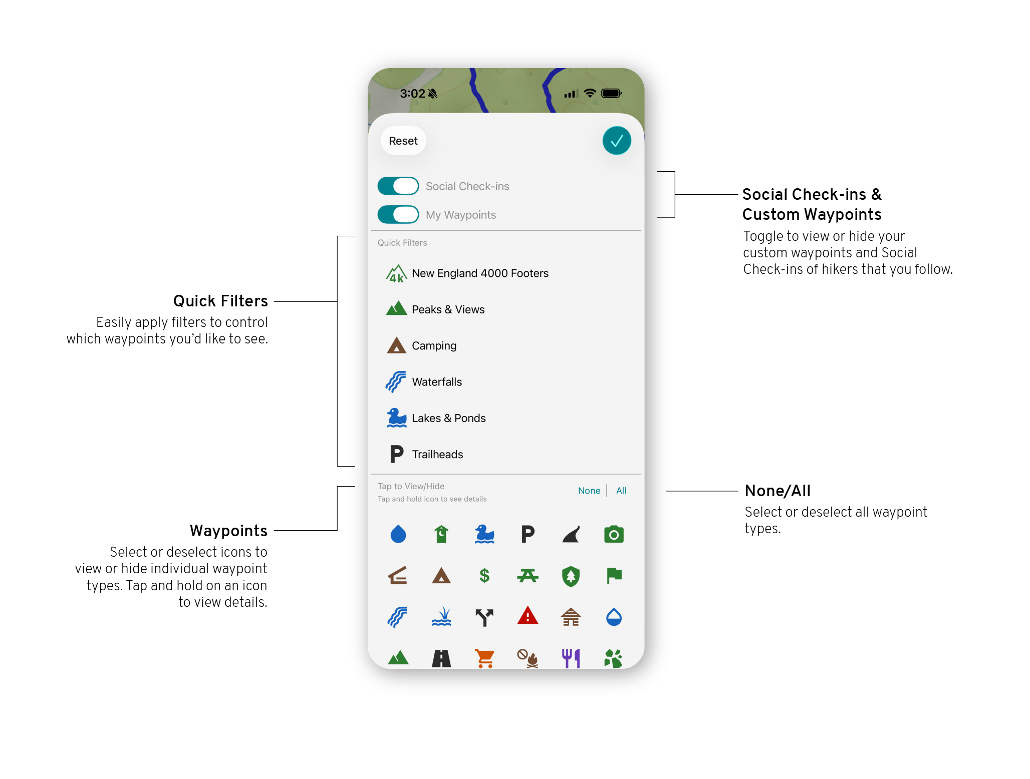 iOS26 FarOut app how to app basics - filters