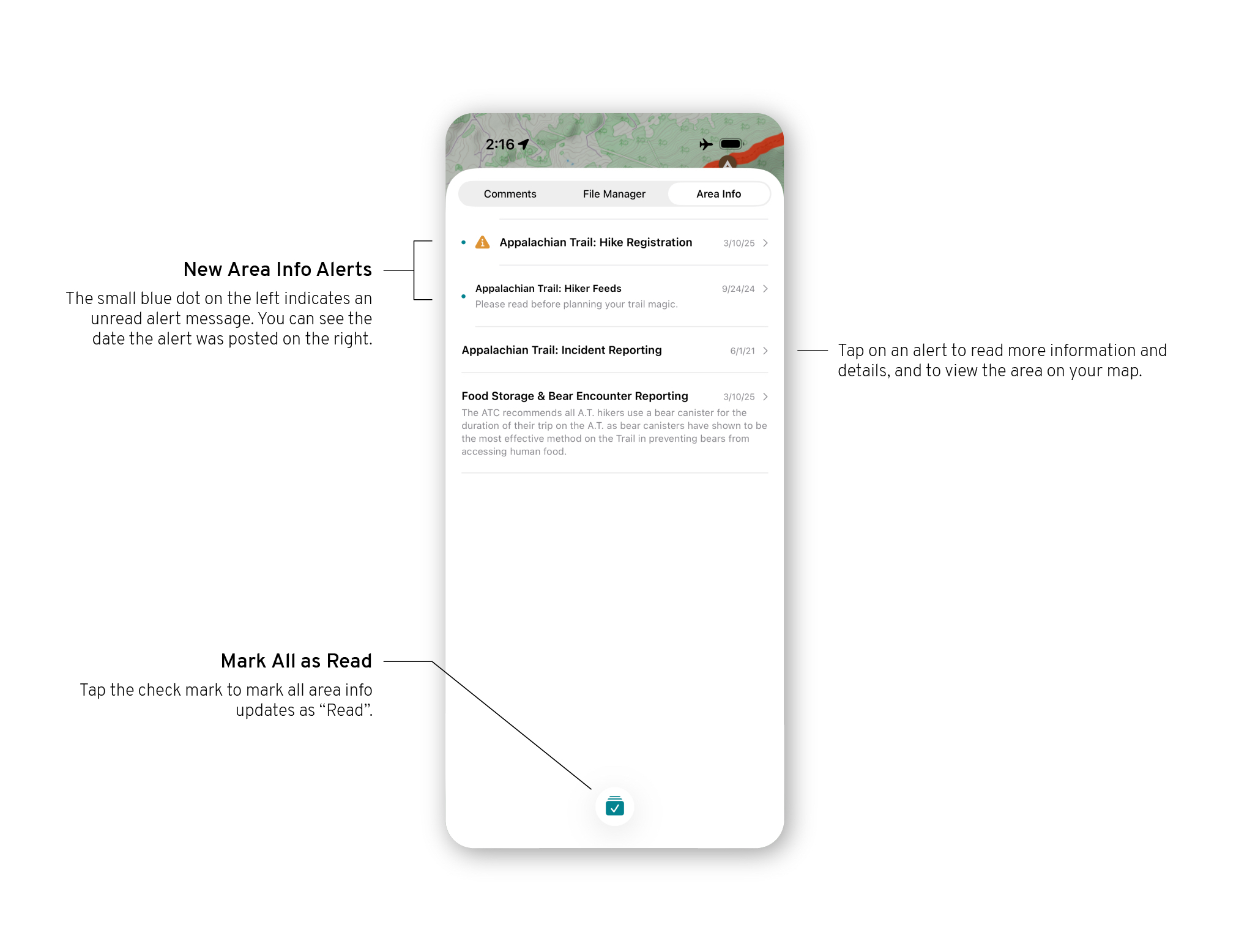 FarOut iOS 26 how to - area info alerts