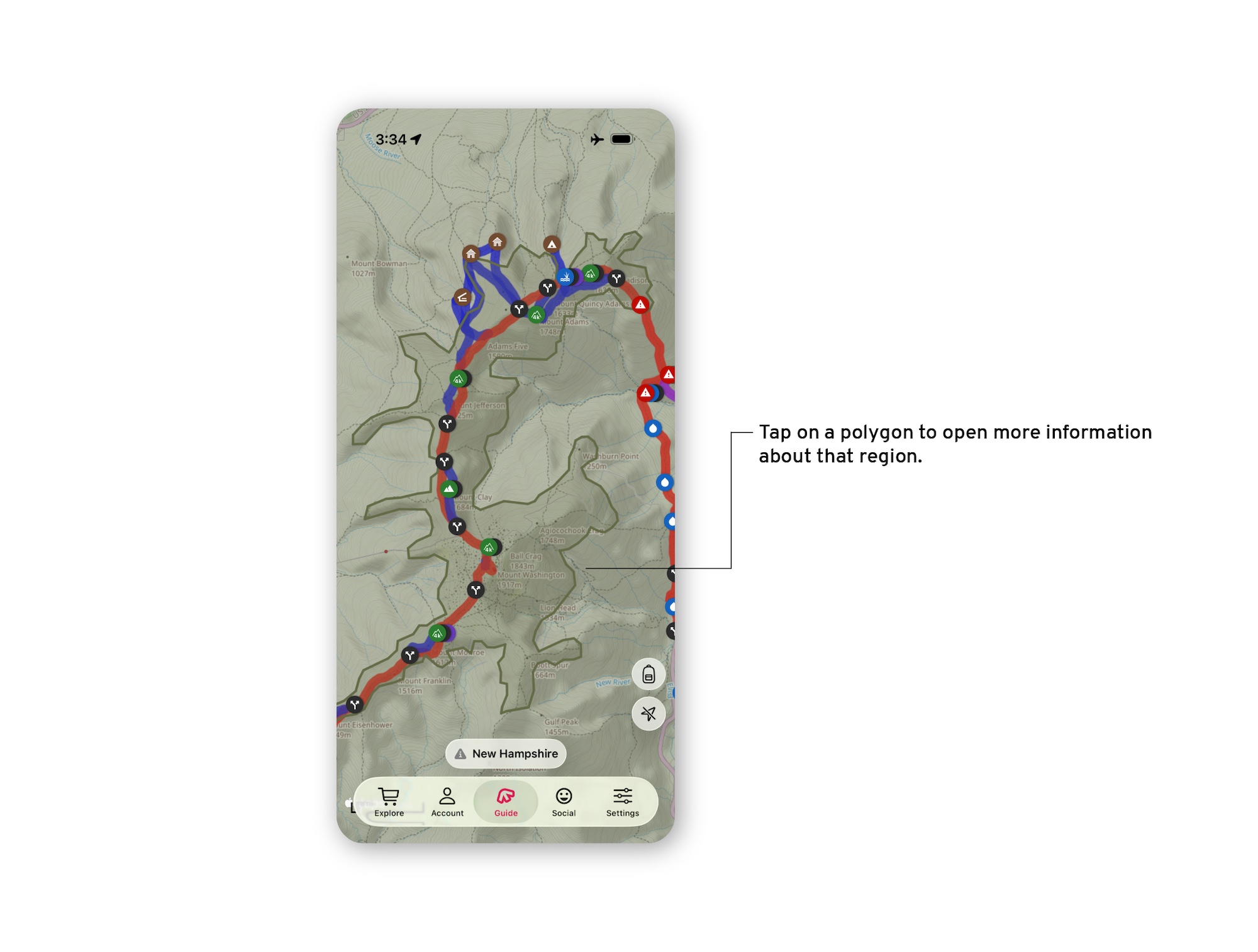 FarOut iOS 26 how to - area info polygon