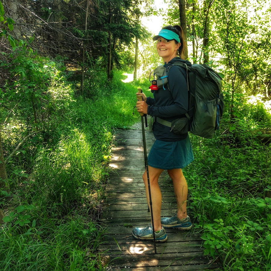 Heather Anderson hiking