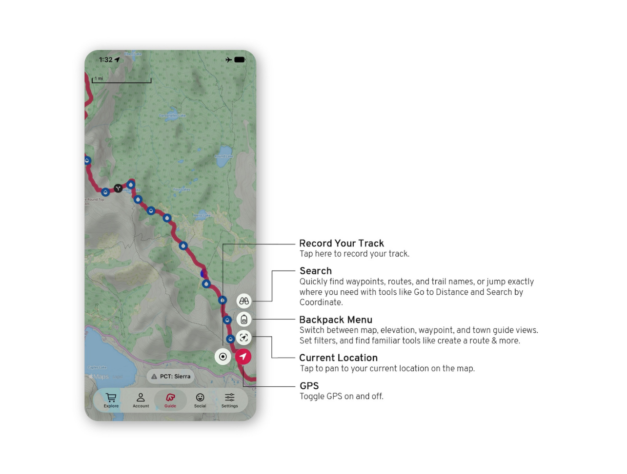 iOS26 FarOut app how to app basics - guide view