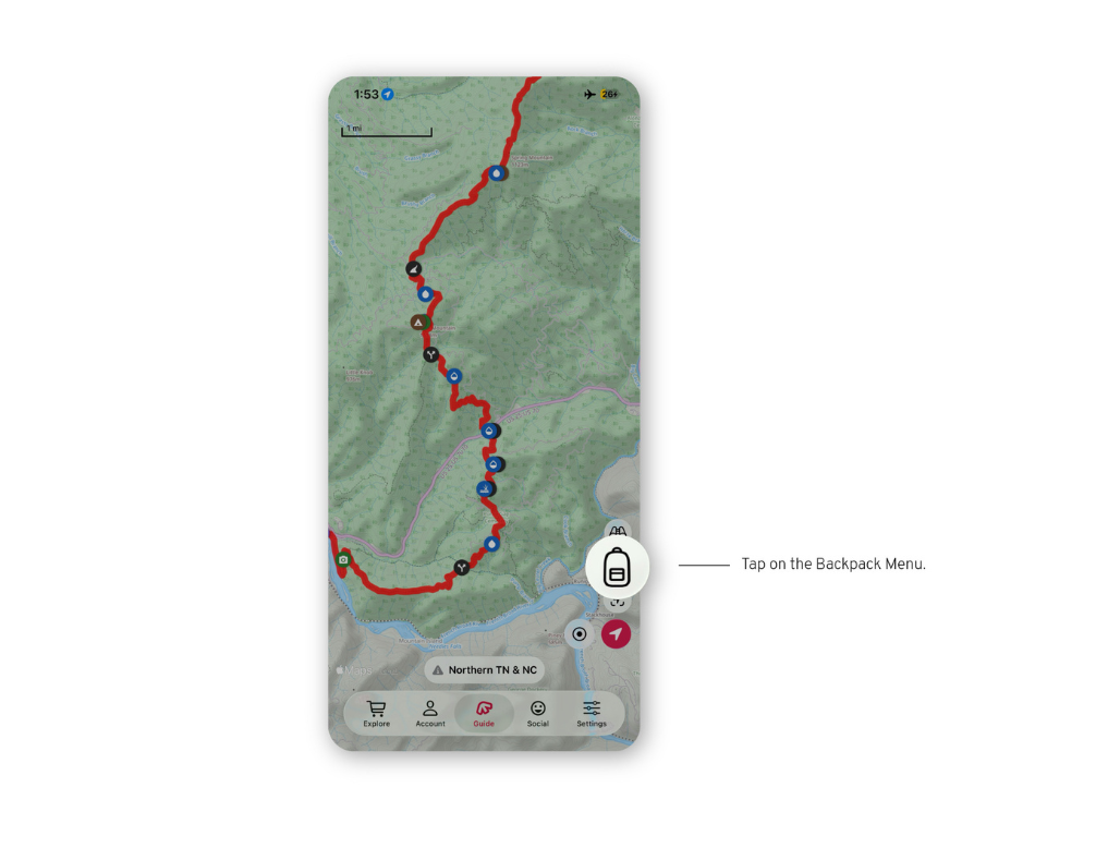 FarOut iOS 26 how to - custom waypoints backpack menu