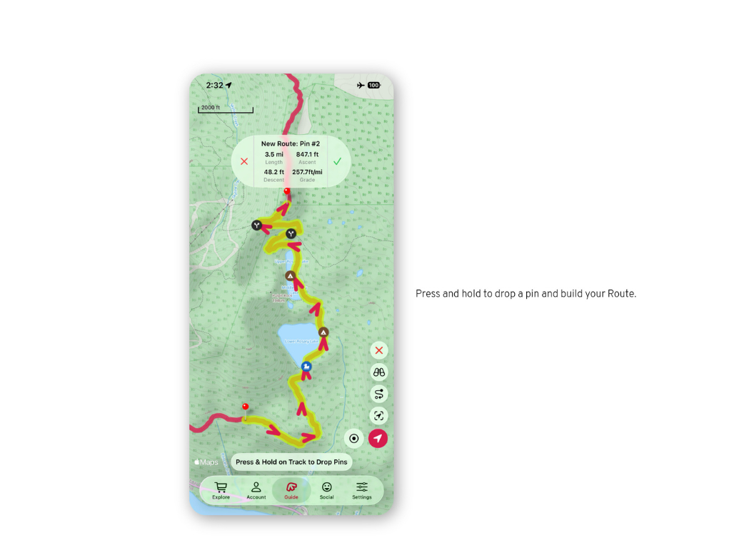 iOS26 how to - custom route building