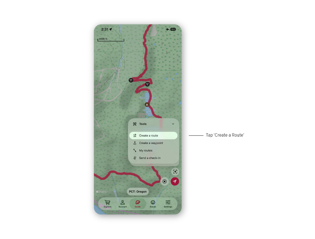 iOS26 how to - custom route create a route