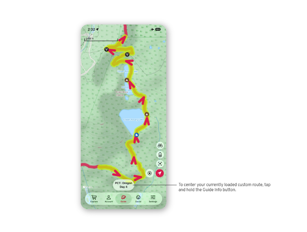 iOS26 how to - custom route
