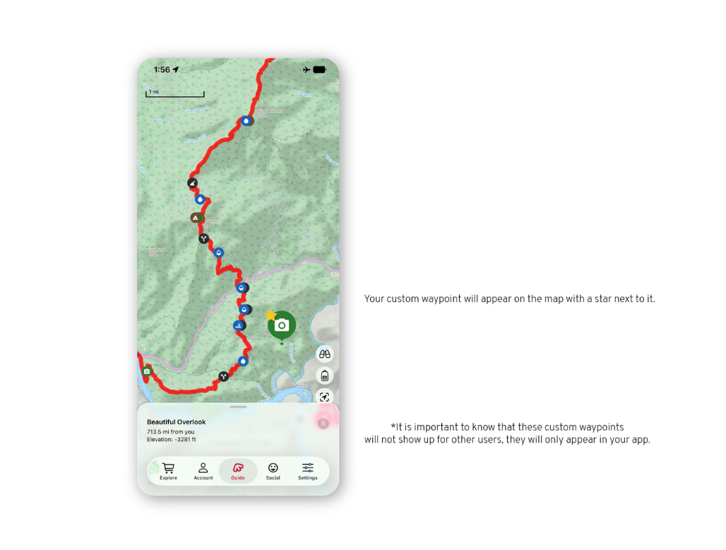 FarOut iOS 26 how to - custom waypoints map