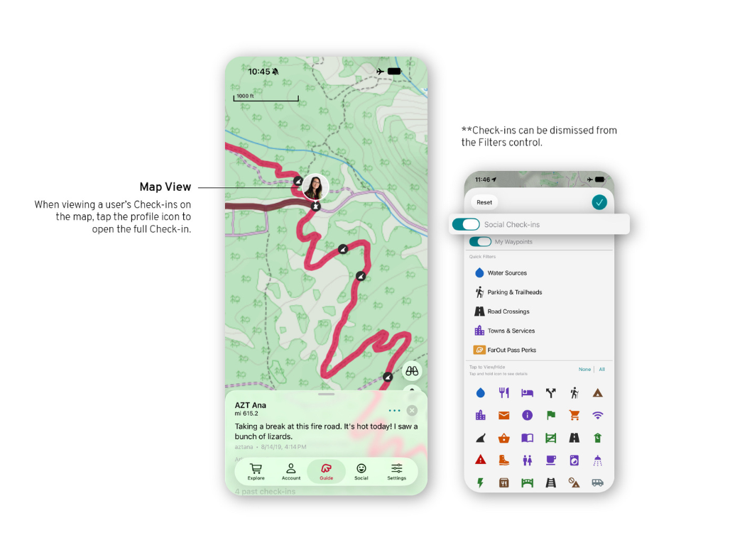 iOS26 how to - view social check-in on the map