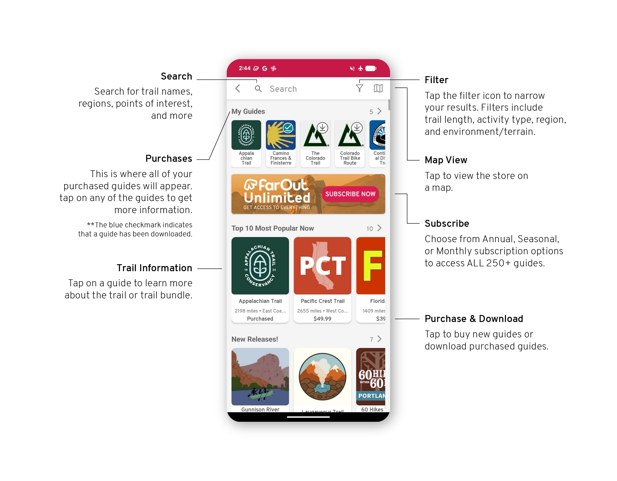 how to android store 1 FarOut app Android screenshot of how to for store view