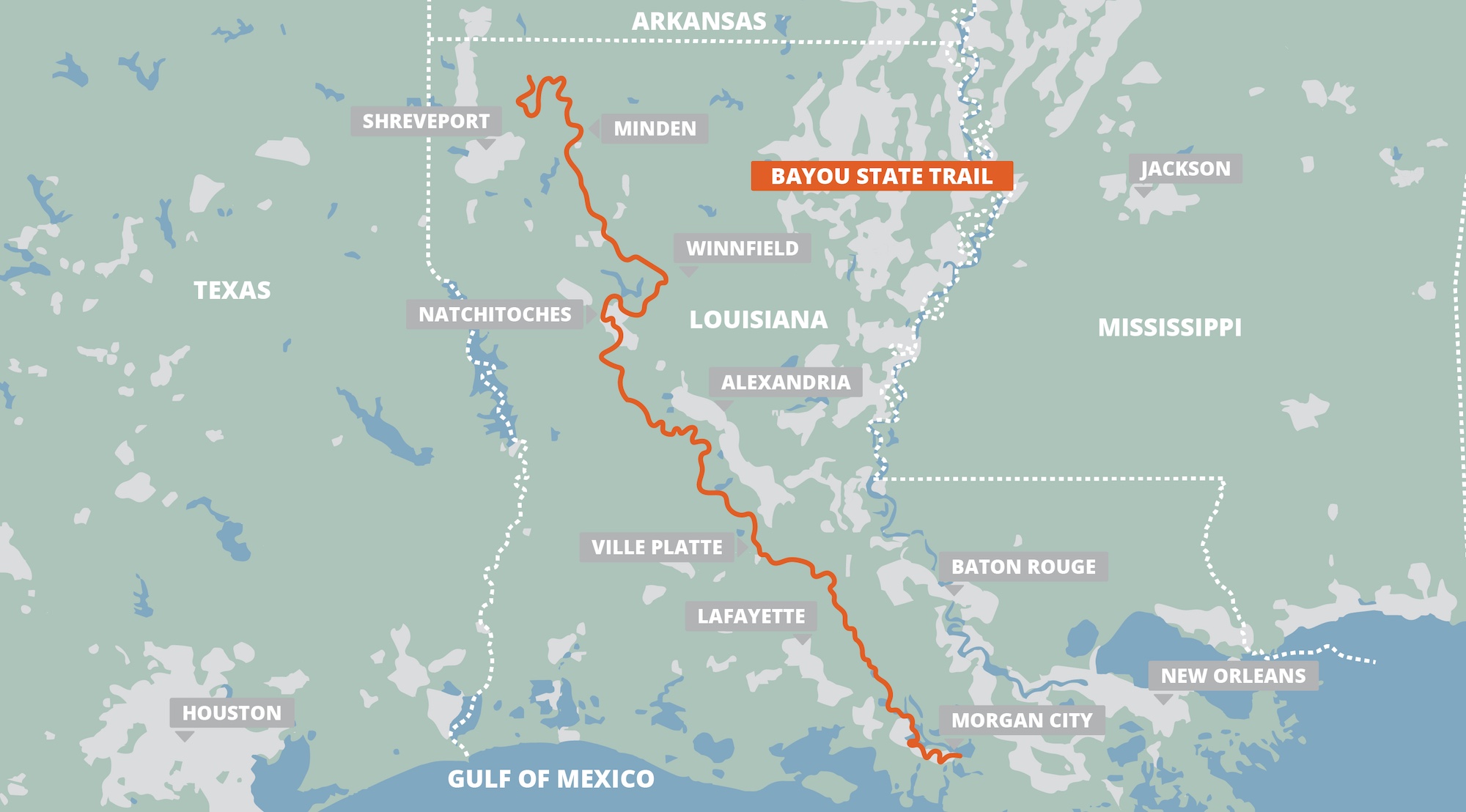 bayou-state-trail-map-rect Bayou State Trail FarOut map