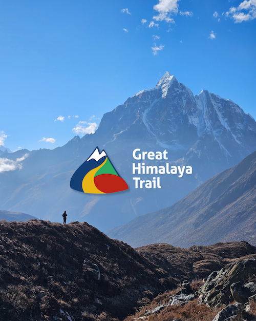 Copy of What is the GHT GHT logo overlayed on a mountain photo